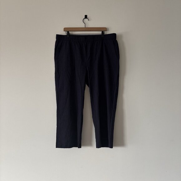 Eileen Fisher Organic Cotton Pucker Lantern Pant & Jacket Size 1X Set Minimalist - Picture 13 of 16